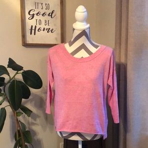 American Eagle Outfitters Pink Sweater